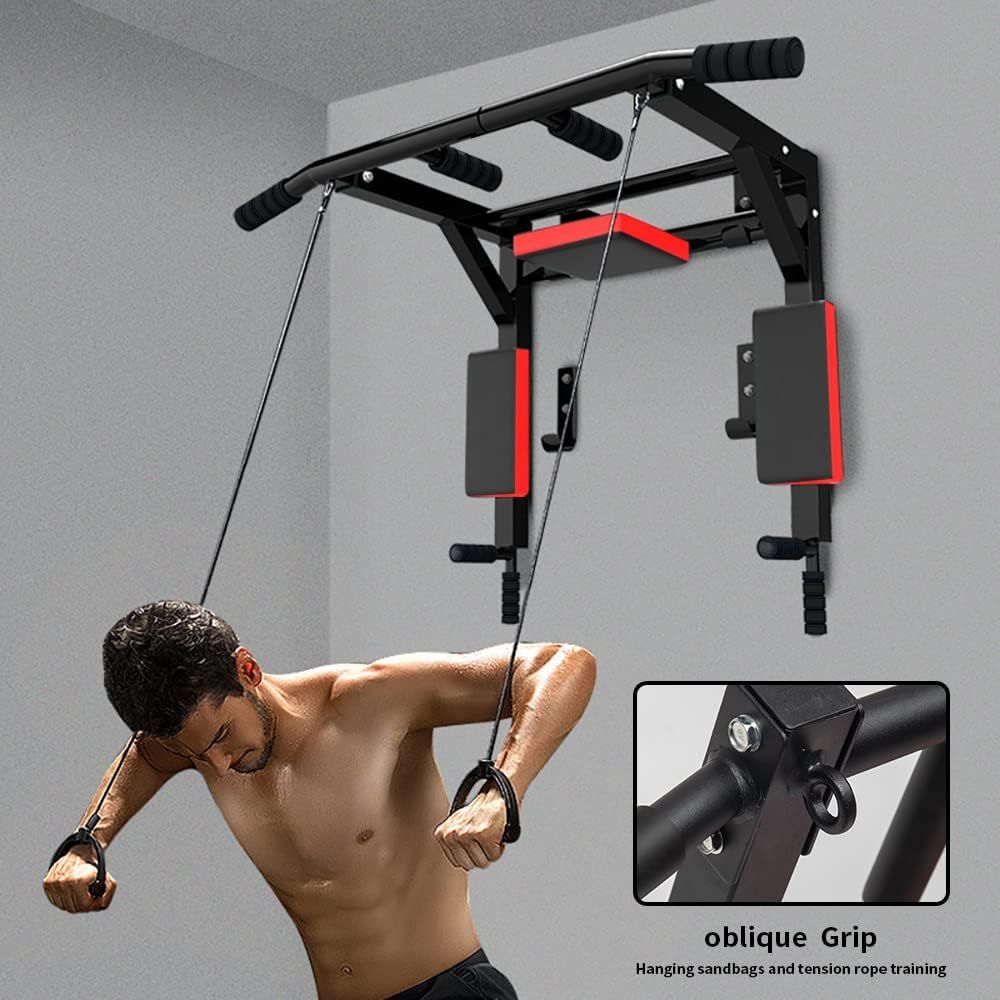 FLEXEE Multi-Functional Wall-Mounted Pull Up Bars Set