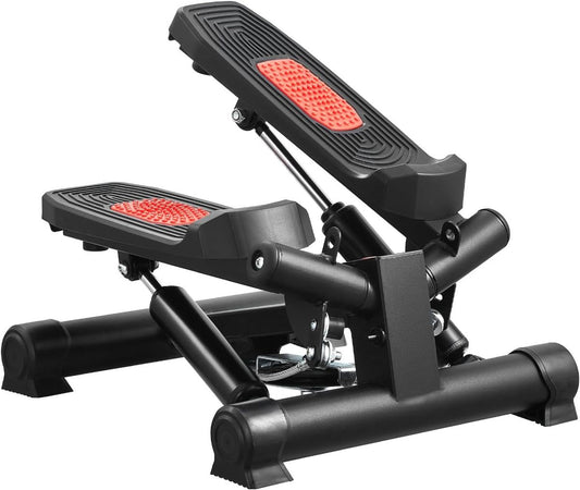 FLEXEE Mini Stepper Machine, Fitness Exercise Stepper with Resistance Bands