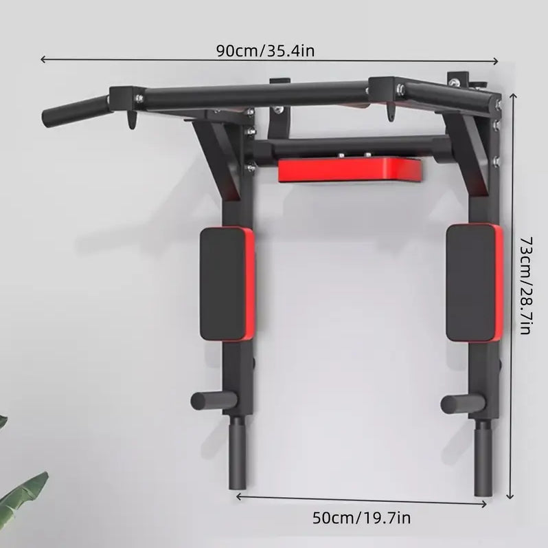 FLEXEE Multi-Functional Wall-Mounted Pull Up Bars Set