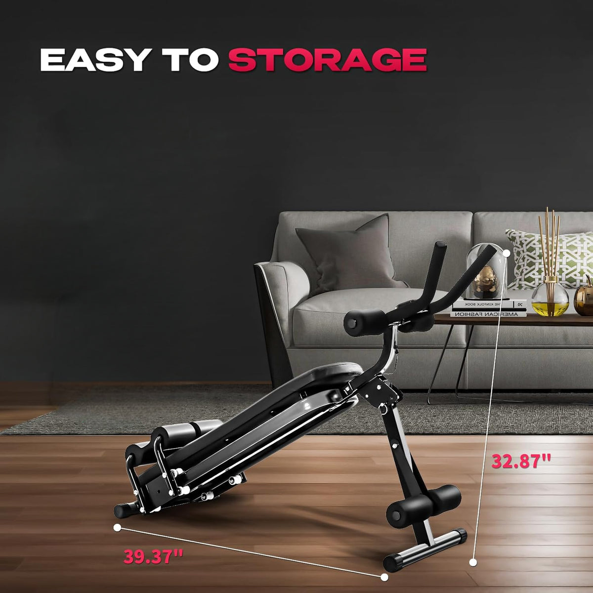 FLEXEE Ab Workout Machine with LCD Monitor