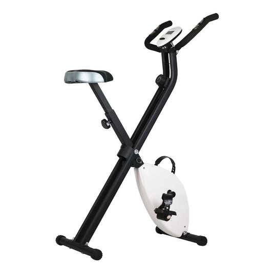 FLEXEE Folding Exercise Bike Indoor Silent Pedal Bike for Home