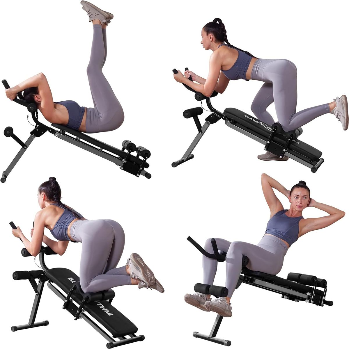 FLEXEE Ab Workout Machine with LCD Monitor