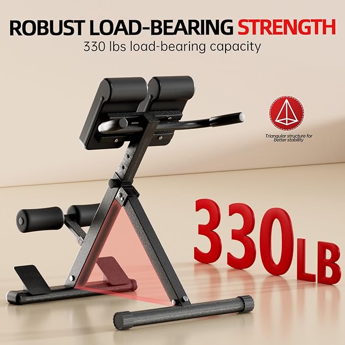 FLEXEE Adjustable folding Roman chair, multifunctional home back trainer